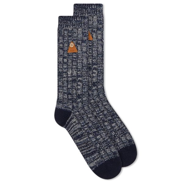 Folk Melange Wool Socks