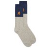 Folk 2 Tone Wool Socks