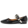 Toga Pulla Buckle Belt Ballet Pumps