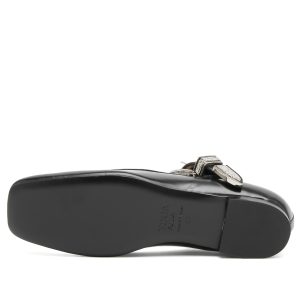 Toga Pulla Buckle Belt Ballet Pumps