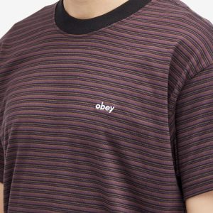 Obey Relocated Stripe T-Shirt