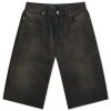 Balenciaga Slim Denim Shorts