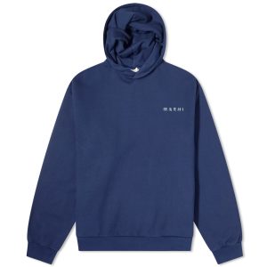 Marni Floral Logo Hoodie