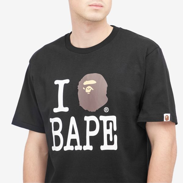 A Bathing Ape I Love bape T-Shirt