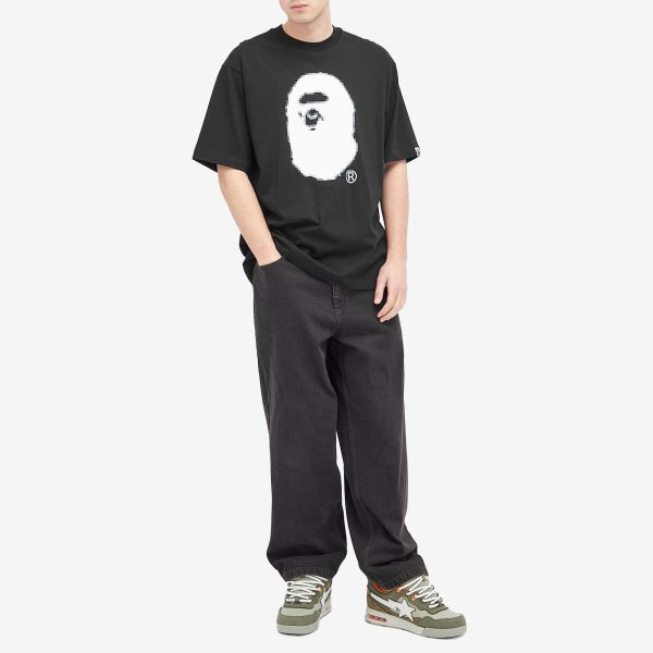 A Bathing Ape Pixel Ape Head T-Shirt