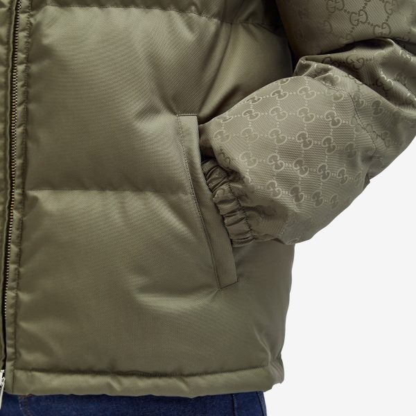 Gucci Jacquard GG Down Jacket