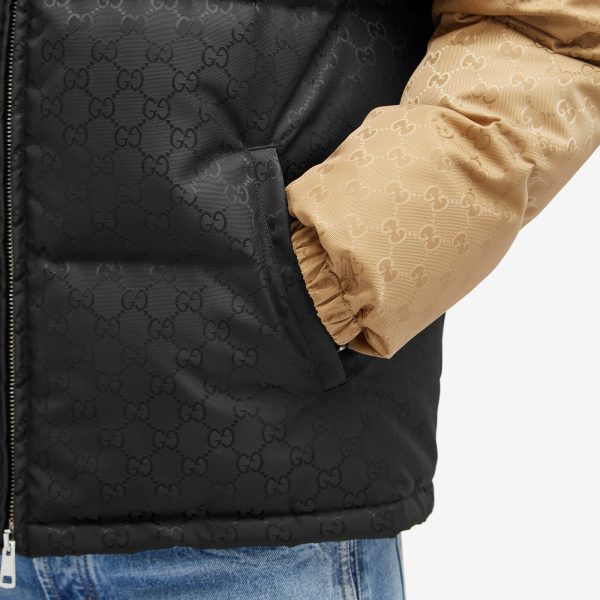 Gucci Jacquard GG Down Jacket