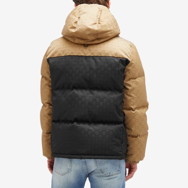 Gucci Jacquard GG Down Jacket