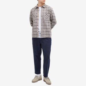 Wax London Whiting Basket Check Overshirt