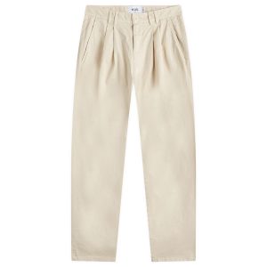 Wax London Raleigh Pleat Twill Trousers