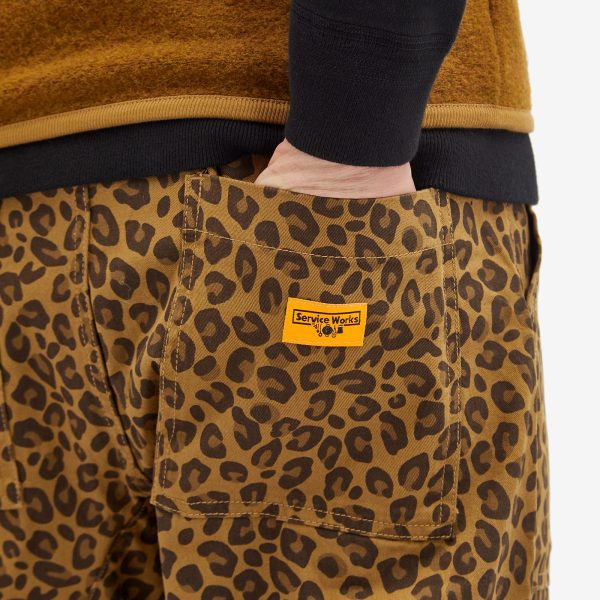 Service Works Leopard Chef Pants