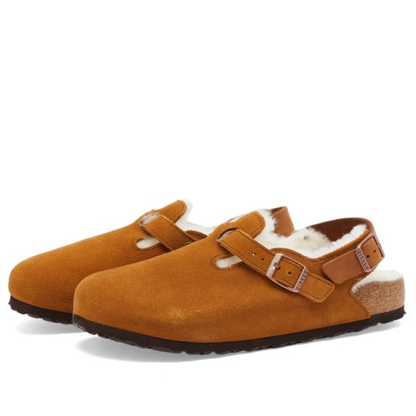 Birkenstock Tokio Shearling Leve Mink Laf