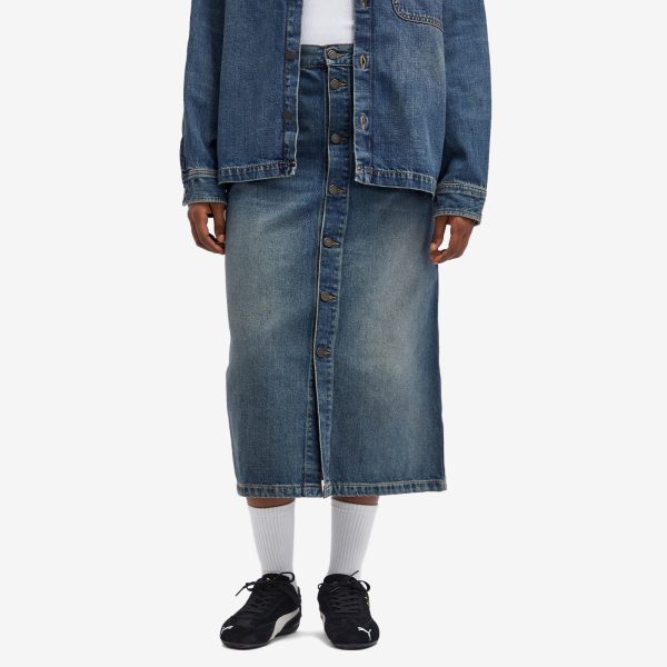 Carhartt WIP Marvin Midi Denim Skirt