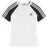 Adidas 3 Stripe Slim T-Shirt