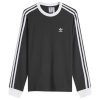 Adidas 3 Stripe Regular Long Sleeve T-Shirt