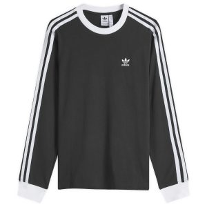 Adidas 3 Stripe Regular Long Sleeve T-Shirt