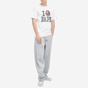 A Bathing Ape I Love bape T-Shirt