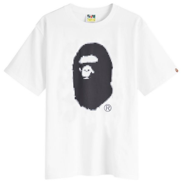 A Bathing Ape Pixel Ape Head T-Shirt