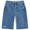 AAPE Jacquard Denim Shorts