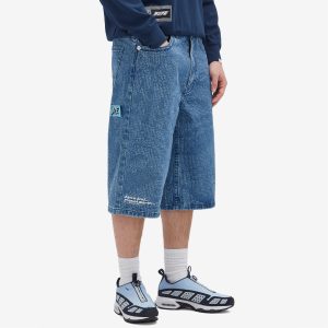 AAPE Jacquard Denim Shorts