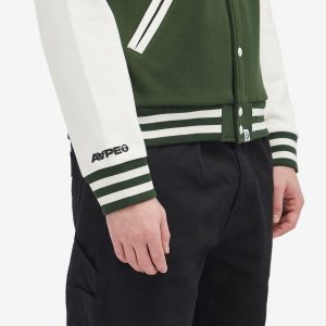 AAPE Now Fleece Baseball Jacket