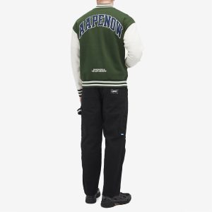 AAPE Now Fleece Baseball Jacket