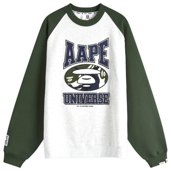 AAPE Ice Hockey Camo Stamp Sweatshirt