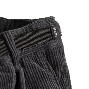 BEAMS Webbing Baggy Cord Trousers