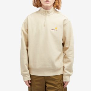 Carhartt WIP Half Zip American Script Sweatshirt