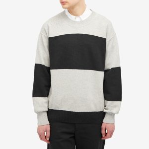 MHL by Margaret Howell Block Stripe Crew Sweat