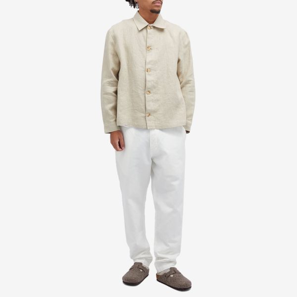 Universal Works Linen Slub Military Chino Pants