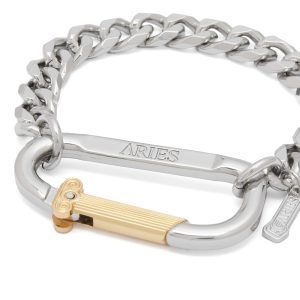 Aries Mini Carabiner Chain Bracelet