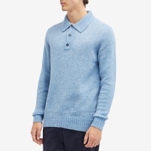 NN07 Lee Long Sleeve Merino Polo