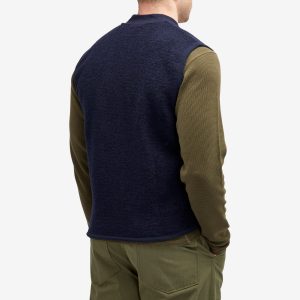 Universal Works Wool Fleece Zip Waistcoat