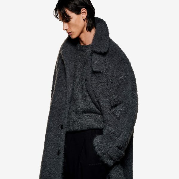 MKI Faux Alpaca Car Coat