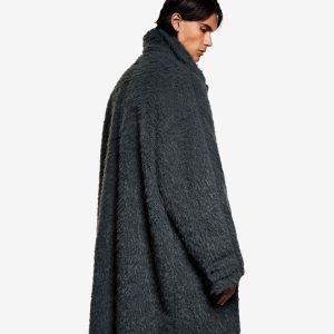 MKI Faux Alpaca Car Coat