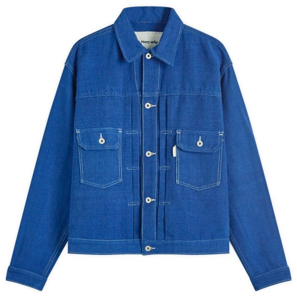 Story mfg. Tuesday Indigo Handloom Jacket