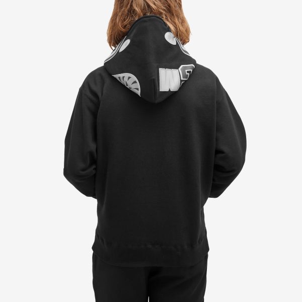 A Bathing Ape One Point Full Zip Shark Hoodie