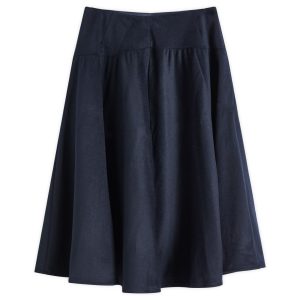 Peachy Den Deba Wool Midi Skirt