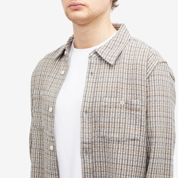 Corridor Long Sleeve Reverse Tweed Shirt