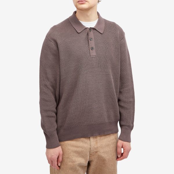 Corridor Long Sleeve Slouchy Polo