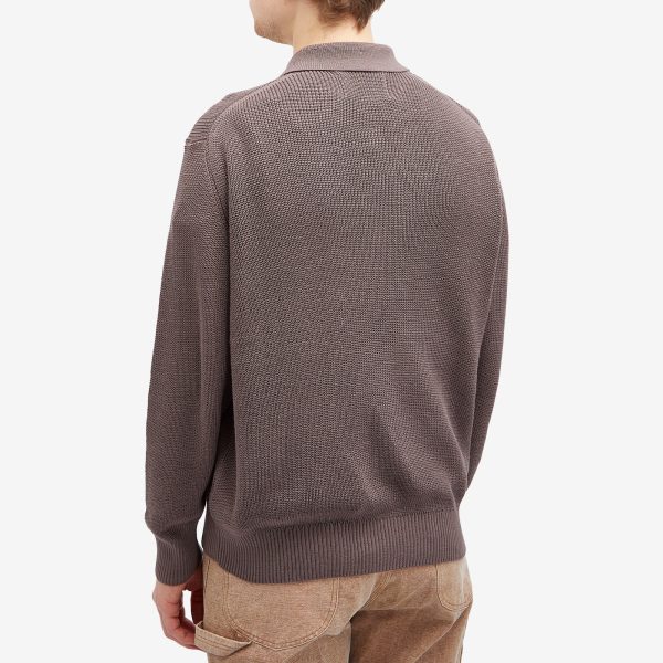 Corridor Long Sleeve Slouchy Polo