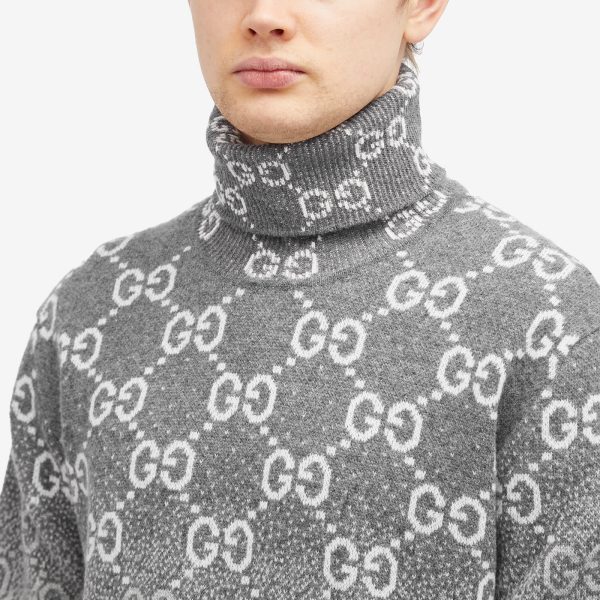 Gucci GG Fade Turtle Neck Jumper