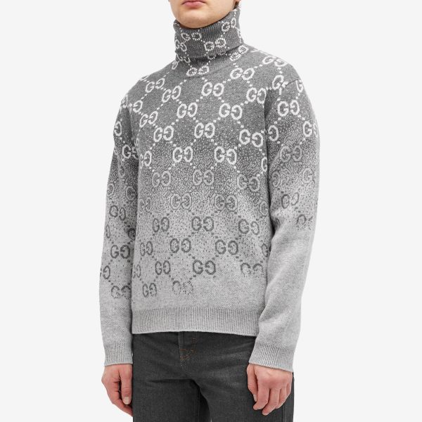 Gucci GG Fade Turtle Neck Jumper