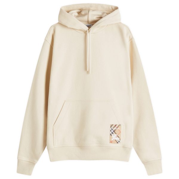 Burberry Check Label Hoodie