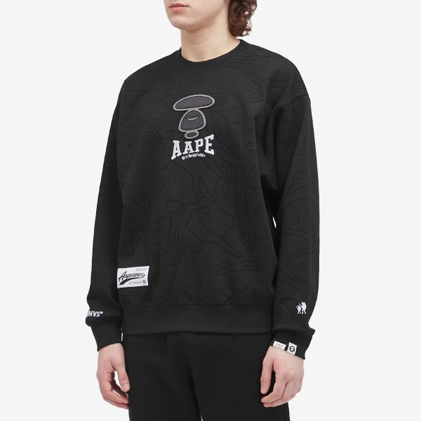 AAPE Camo Ice Hockey Sweatshirt