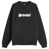 F.C. Real Bristol Blurred Logo Crewneck Sweatshirt