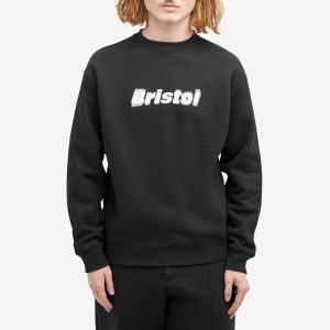 F.C. Real Bristol Blurred Logo Crewneck Sweatshirt