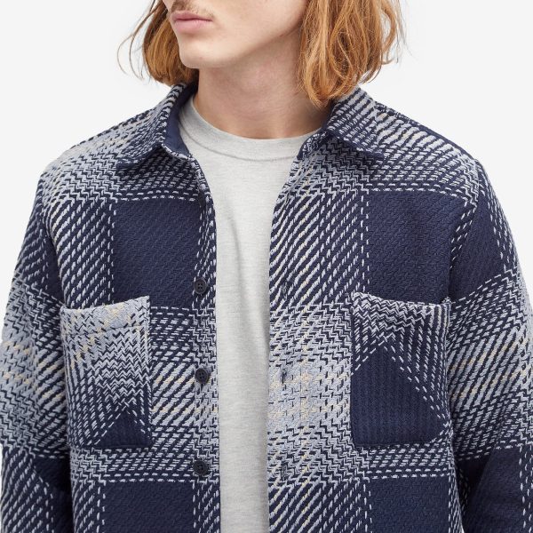 Wax London Whiting Ombre Check Overshirt