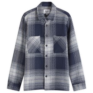 Wax London Whiting Ombre Check Overshirt